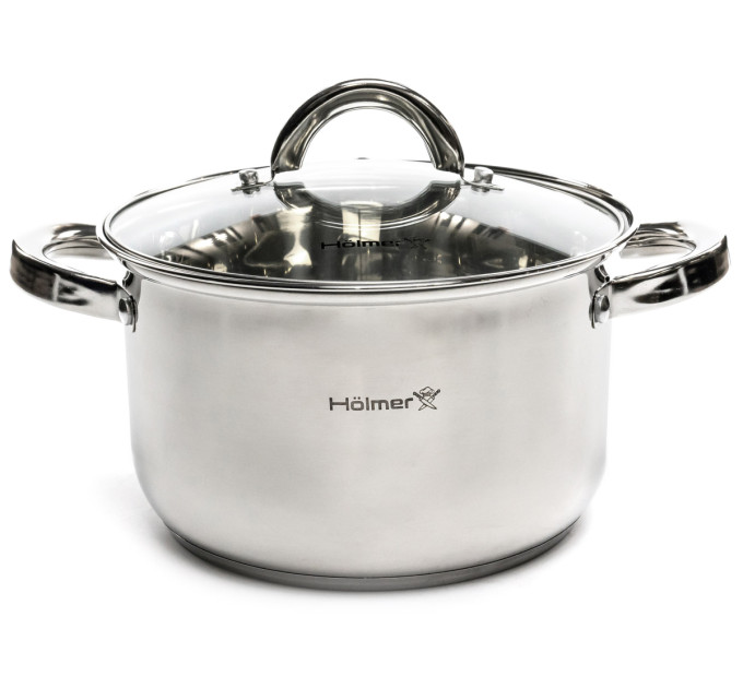 Кастрюля з кришкою  Hölmer CR-18435-SS
