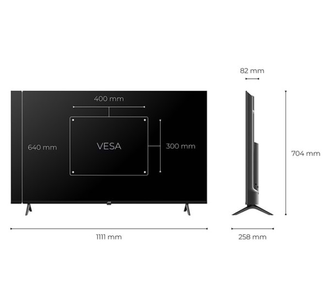Телевізор  50" JVC LT-50MU759 Smart TV