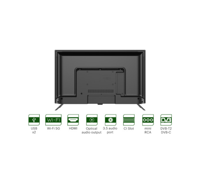 Телевізор 32" JVC LT-32MU238 Smart TV