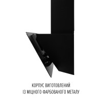 Витяжка декоративна похила  PERFELLI VIO 6HW NERO