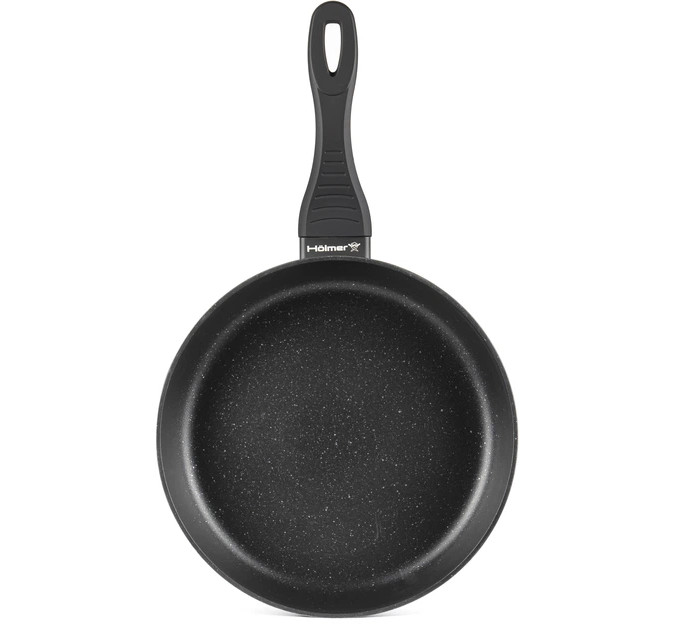 Сковорідка  Holmer Redof 24 см з кришкою Чорна (FP-22824-SBHBDL)