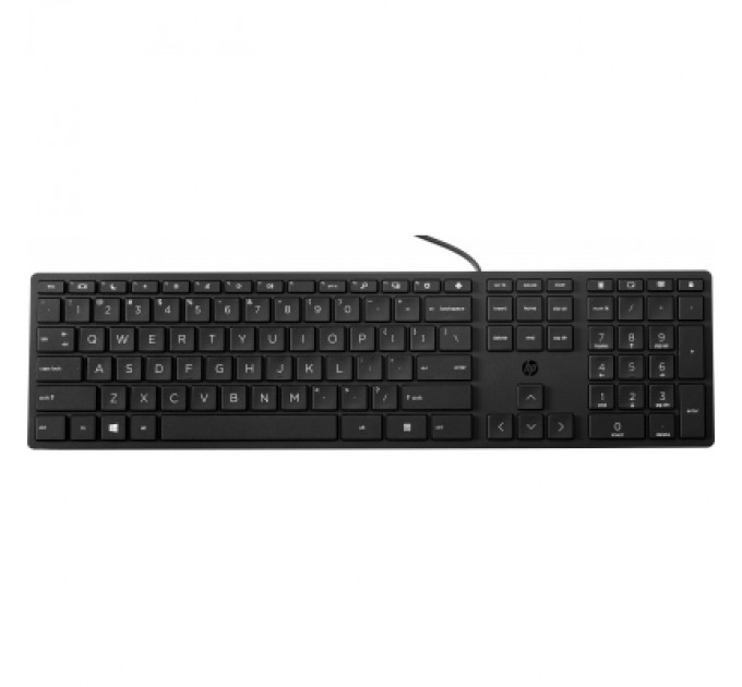 HP Клавіатура HP 320K USB Ukr Black (9SR37AA)