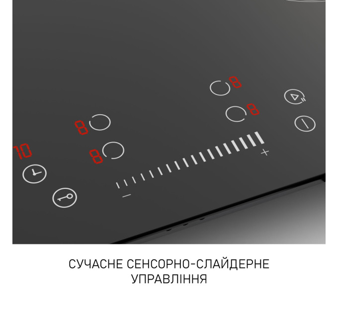 Варильна поверхня склокерамічна  Minola MHS 6074 TBL