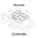 Газова поверхня MINOLA MGG 614202 WH