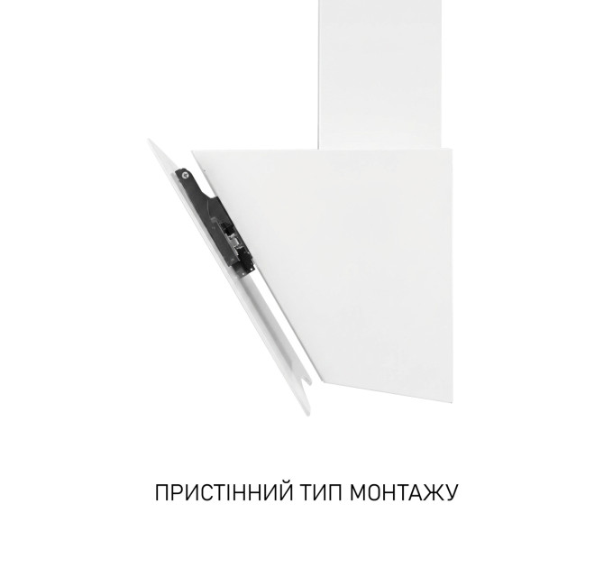 Витяжка декоративна похила  Minola HVS 6812 WH 1200 LED