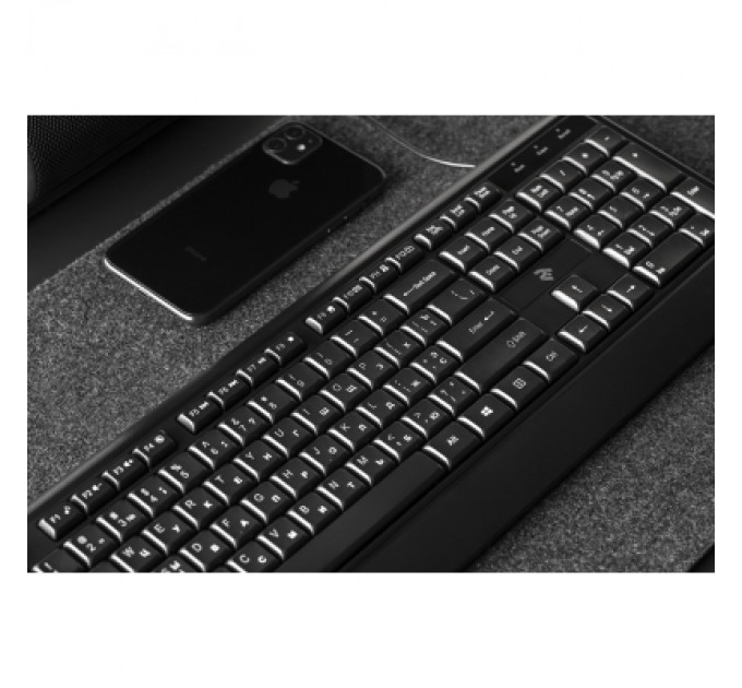 2E Клавіатура 2E KS130 USB Black (2E-KS130UB)