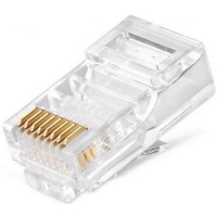 Конектор  MERLION RJ-45 UTP Cat.5e 100шт/уп