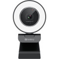 Веб-камера  Sandberg Streamer USB Webcam Pro Elite Full HD, Remote control, USB-A/USB-C connection