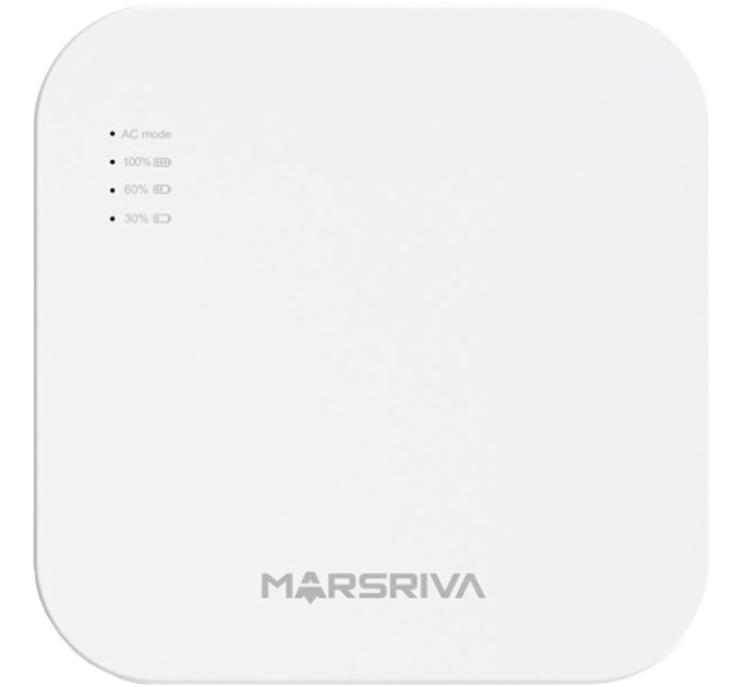 Джерело безперебійного живлення  Marsriva DC Router UPS KP4 Max 3xDC+USB+USB-C OUT, 5V/9V/12V 18W 20000 mAh (74Wh) Li-Ion