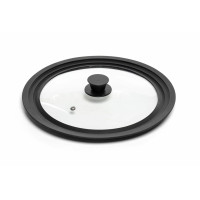 Кришка  Holmer Silicon Universal 30 см (LI-0130-PBL) Сумісність: 26 / 28 / 30 см