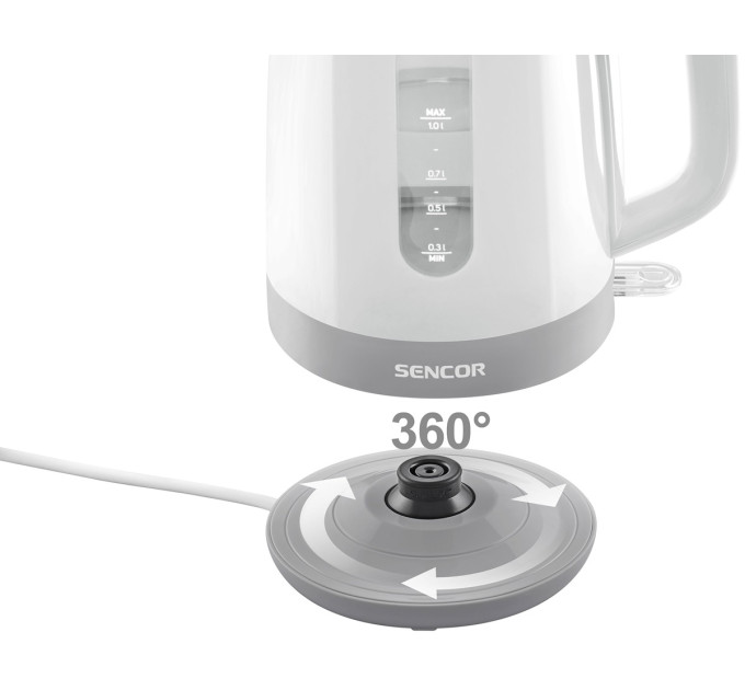 Sencor Електрочайник SENCOR SWK 1020WH