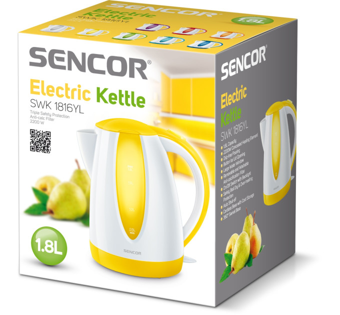 Sencor Електрочайник  SENCOR SWK 1816YL