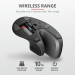 Trust Миша Trust Verro Ergonomic, WL, чорний