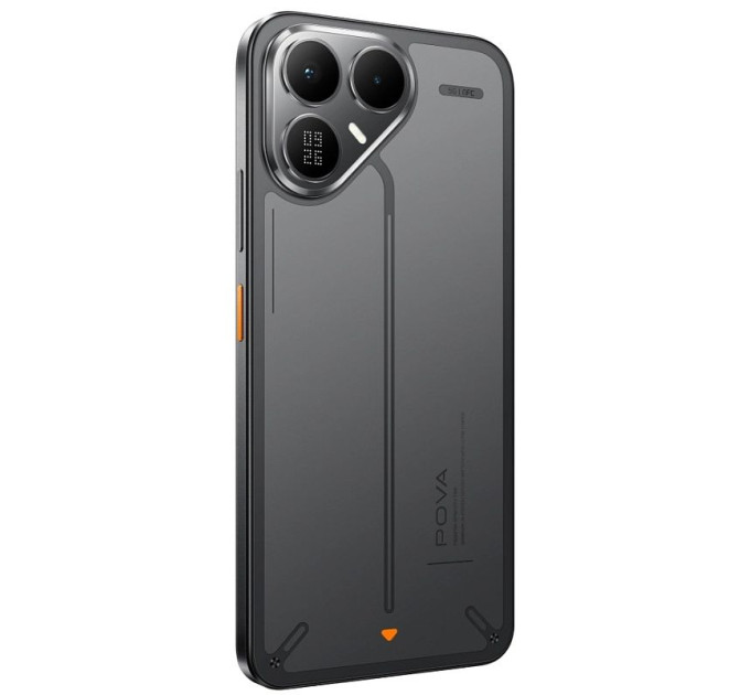 Tecno Смартфон TECNO POVA 8 5G (LK6) 6.76" 8/256ГБ, 2SIM, 8000мА•год, Graphite Black