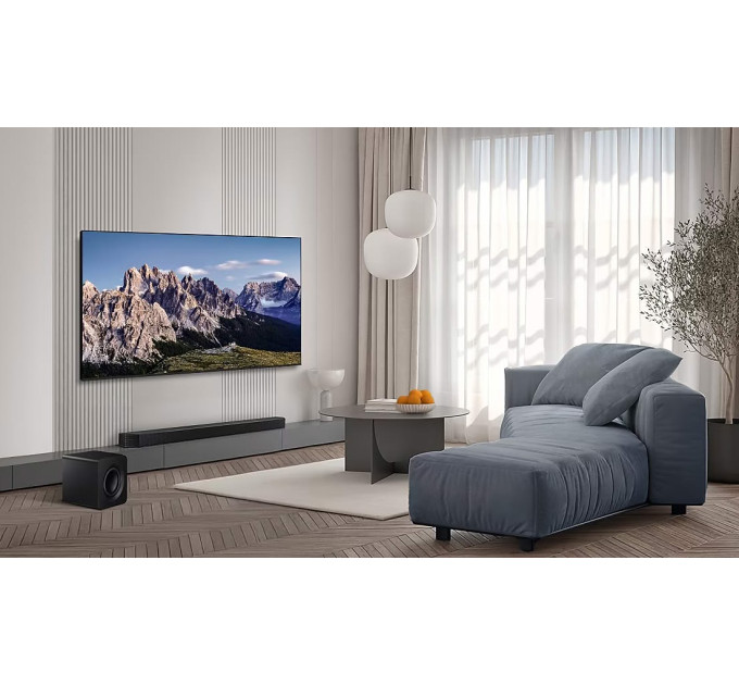 Samsung Саундбар Samsung HW-Q800H 400Вт, 5.1.2, BT, HDMI-eARC, Wi-Fi, саб, Dolby Atmos, чорний