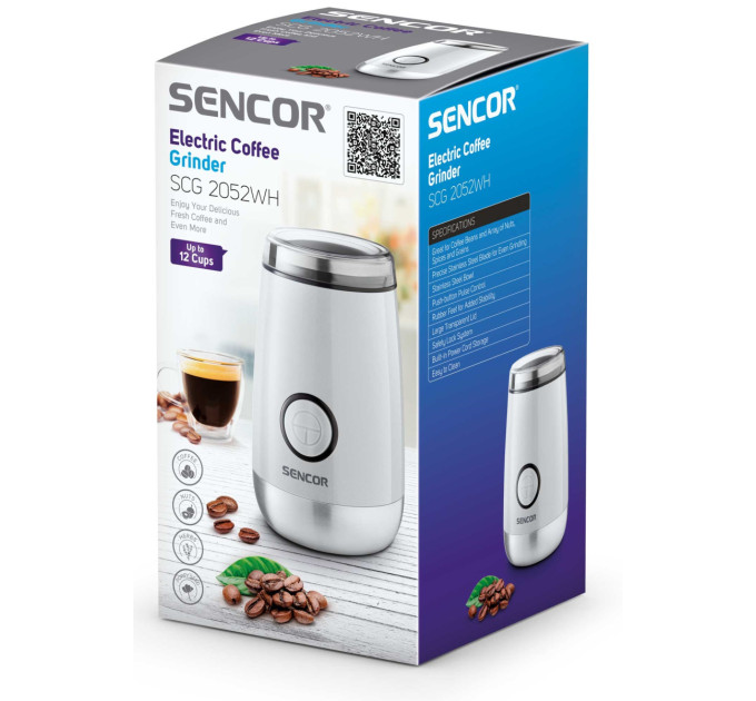 Sencor Кавомолка Sencor SCG 2052WH