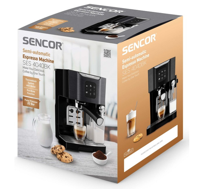 Sencor Кавоварка еспресо Sencor SES 4040BK