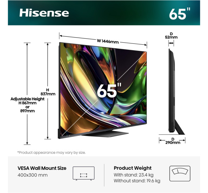 Hisense LED-телевізор Hisense 65UR8S