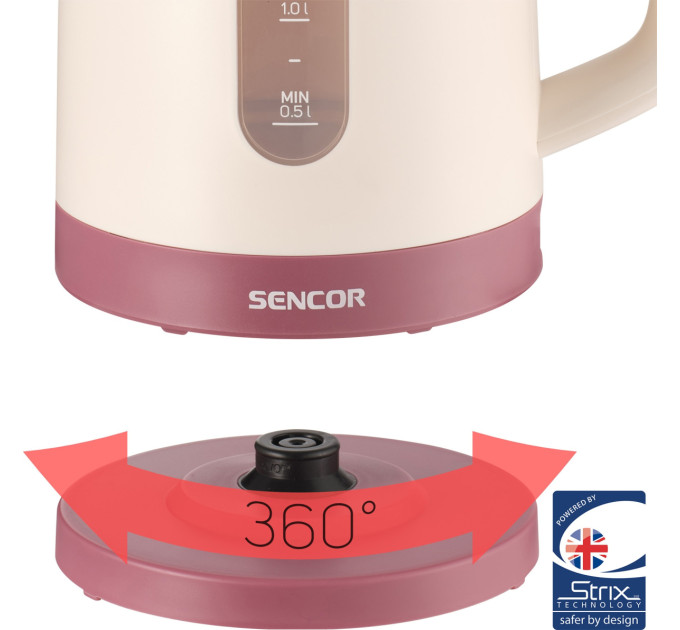 Sencor Електрочайник Sencor SWK 1733RS