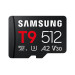 Samsung Карта пам'яті SAMSUNG MICRO SDXC T9 512GB, U3, V30, A2 до 200 Мб/с