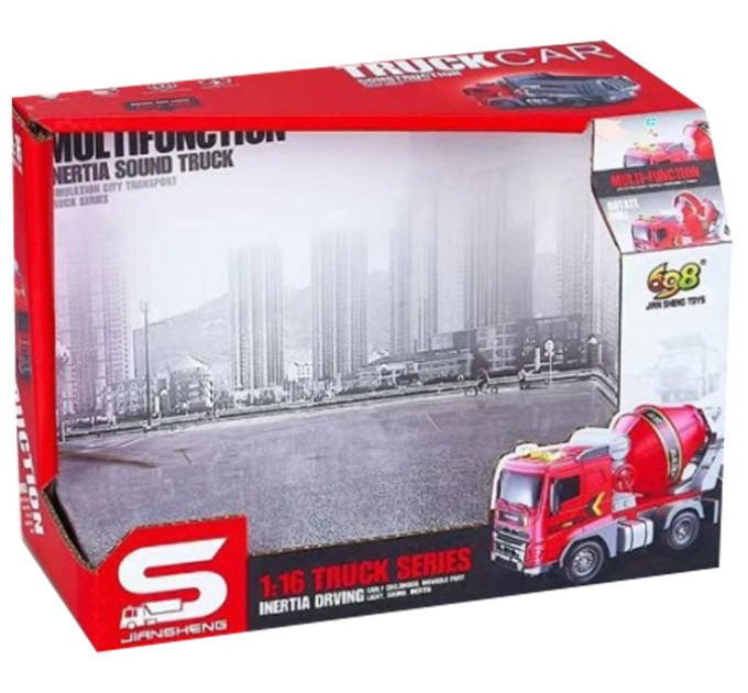 CARS S Іграшка CARS S Вантажівка червона 1:20 (CJ-4358572)