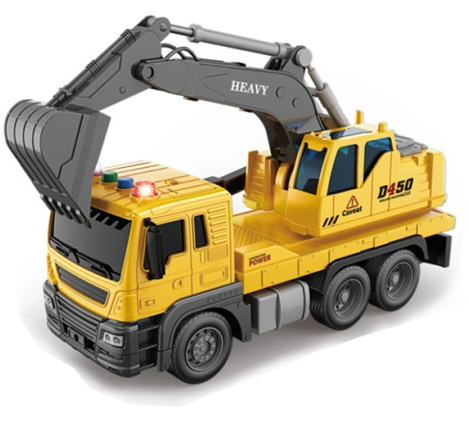 CARS S Іграшка CARS S Екскаватор жовтий 1:16 (CJ-2180212)