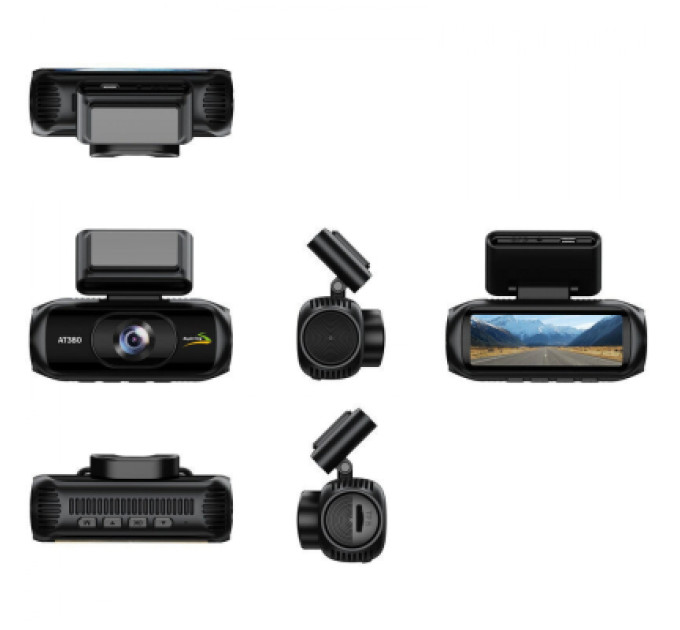 Aspiring Відеореєстратор Aspiring AT380 UHD 4K, Speedcam, WiFi, GPS (AT80D3)