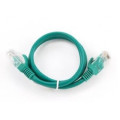 Cablexpert Патч корд Cablexpert PP12-0.25M/G, UTP, категорія. 5E, литий,  50u" штекер із фіксатором, 0.25 м, зелений