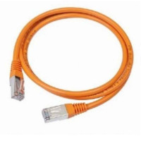 Патч корд Cablexpert PP12-0.25M/O, UTP, категорія. 5E, литий,  50u" штекер із фіксатором, 0.25 м, помаранчевий