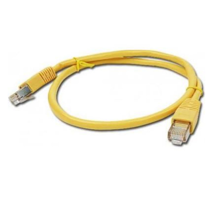 Cablexpert Патч корд Cablexpert PP12-2M/Y, UTP, категорія. 5E, литий,  50u" штекер із фіксатором, 2 м, жовтий