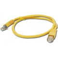 Cablexpert Патч корд Cablexpert PP22-1M/Y, FTP, литий,  50u" штекер із фіксатором, 1 м, жовтий