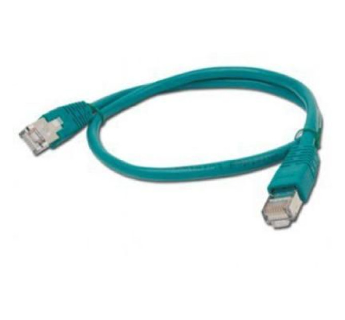 Cablexpert Патч корд Cablexpert PP6-1M/G, FTP, категорія. 6, литий,  50u" штекер із фіксатором, 1.0 м, зелений