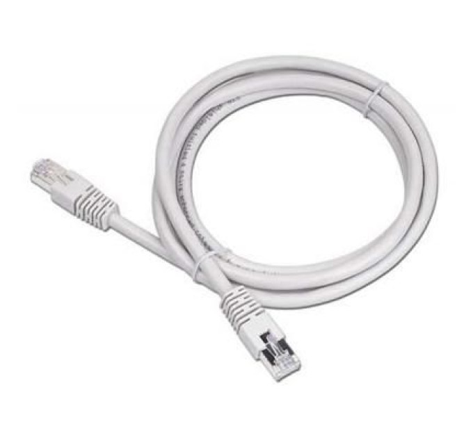 Cablexpert Патч корд Cablexpert PP22-2M, FTP, литий, 50u" штекер із фіксатором, 2 м, сірий