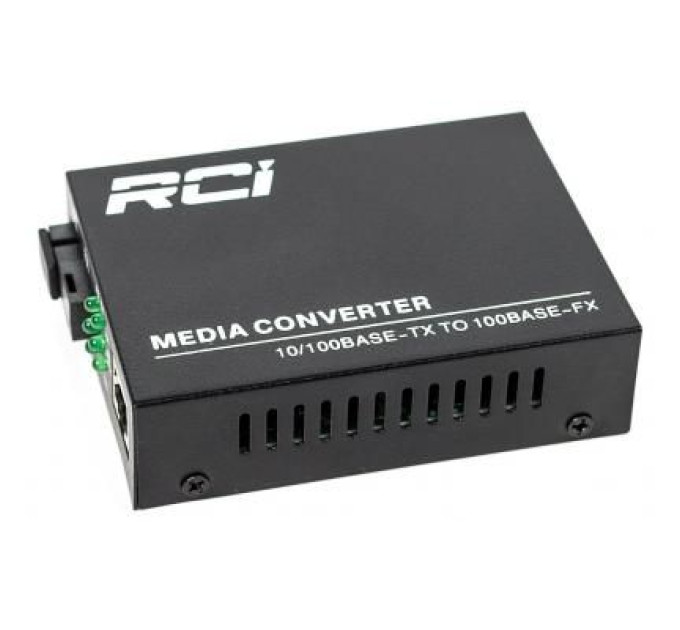 RCI Медіаконвертер RCI 100M, 20km, SC, RJ45, Tx 1550nm, standart size metal case (RCI902W-FE-20-R)