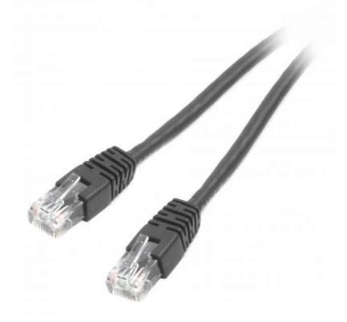 Cablexpert Патч корд Cablexpert PP6U-5M/BK, UTP, категорія. 6, литий,  50u" штекер із фіксатором, 5 м, чорний