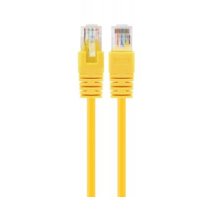 Cablexpert Патч корд Cablexpert PP6U-1M/Y, UTP, категорія. 6, литий,  50u" штекер із фіксатором, 1 м, жовтий