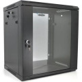 Merlion Шафа настінна Merlion 12U 19" 600*450*634 (Ш*Г*В)мм, black (Ml3-6412)