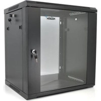 Шафа настінна Merlion 12U 19" 600*450*634 (Ш*Г*В)мм, black (Ml3-6412)