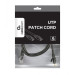 Cablexpert Патч корд Cablexpert PP6U-1.5M/BK, UTP, категорія. 6, литий,  50u" штекер із фіксатором, 1.5 м, чорний