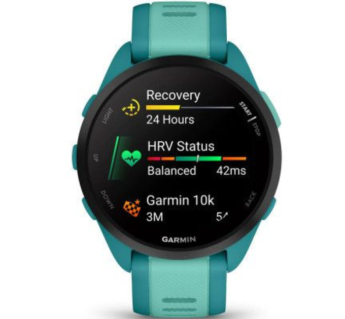 Garmin Смарт-годинник Garmin Forerunner 165 Music, Turquoise/Aqua, GPS (010-02863-32)