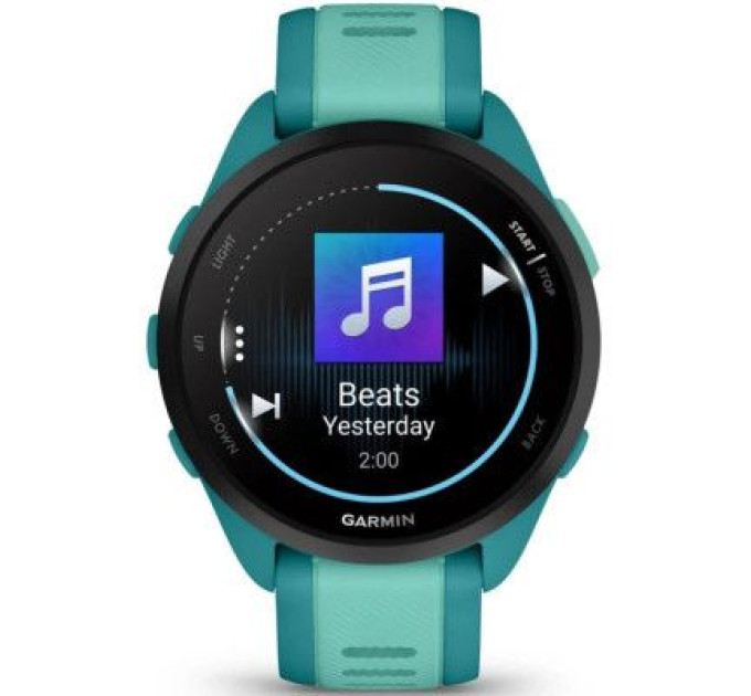 Garmin Смарт-годинник Garmin Forerunner 165 Music, Turquoise/Aqua, GPS (010-02863-32)