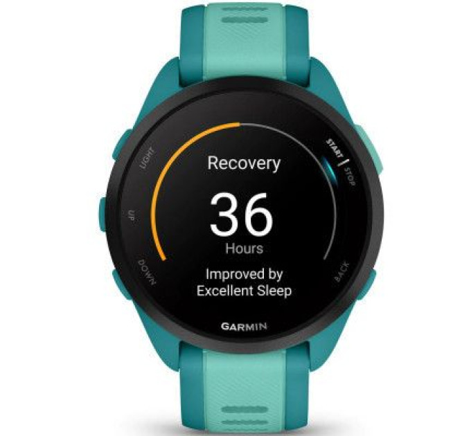 Garmin Смарт-годинник Garmin Forerunner 165 Music, Turquoise/Aqua, GPS (010-02863-32)