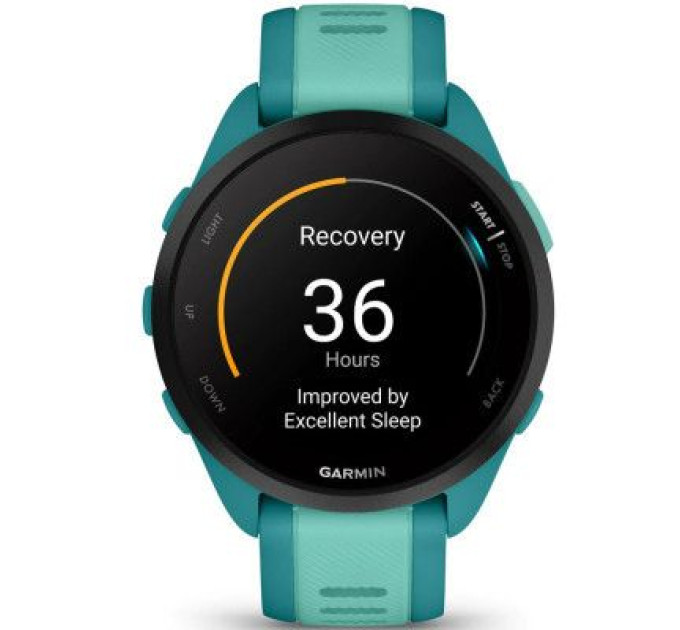 Garmin Смарт-годинник Garmin Forerunner 165 Music, Turquoise/Aqua, GPS (010-02863-32)