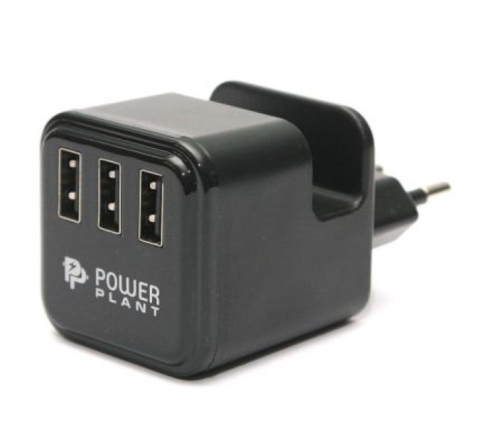 PowerPlant Зарядний пристрій PowerPlant W-360 3*USB/3.4A (DV00DV5065)