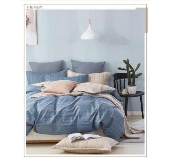 Home Line Постільна білизна Home Line Ніуе бязь преміум двоспальний (149167)