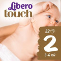 Libero Підгузки Libero Touch 2 (3-6 кг) 32 шт (7322541070315)