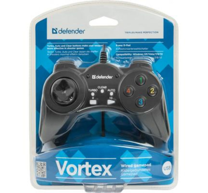 Defender Геймпад Defender Vortex USB (64249)