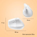 Logitech Мишка Logitech Lift for Mac Vertical Ergonomic Mouse Off White (910-006477)