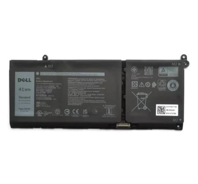 Dell Акумулятор до ноутбука Dell Inspiron 5515 G91J0, 41Wh (3467mAh), 3cell, 11.25V, Li-ion (A47866)