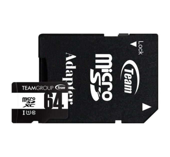 Team Карта пам'яті Team 64Gb microSDXC class 10 (TUSDX64GCL10U03)
